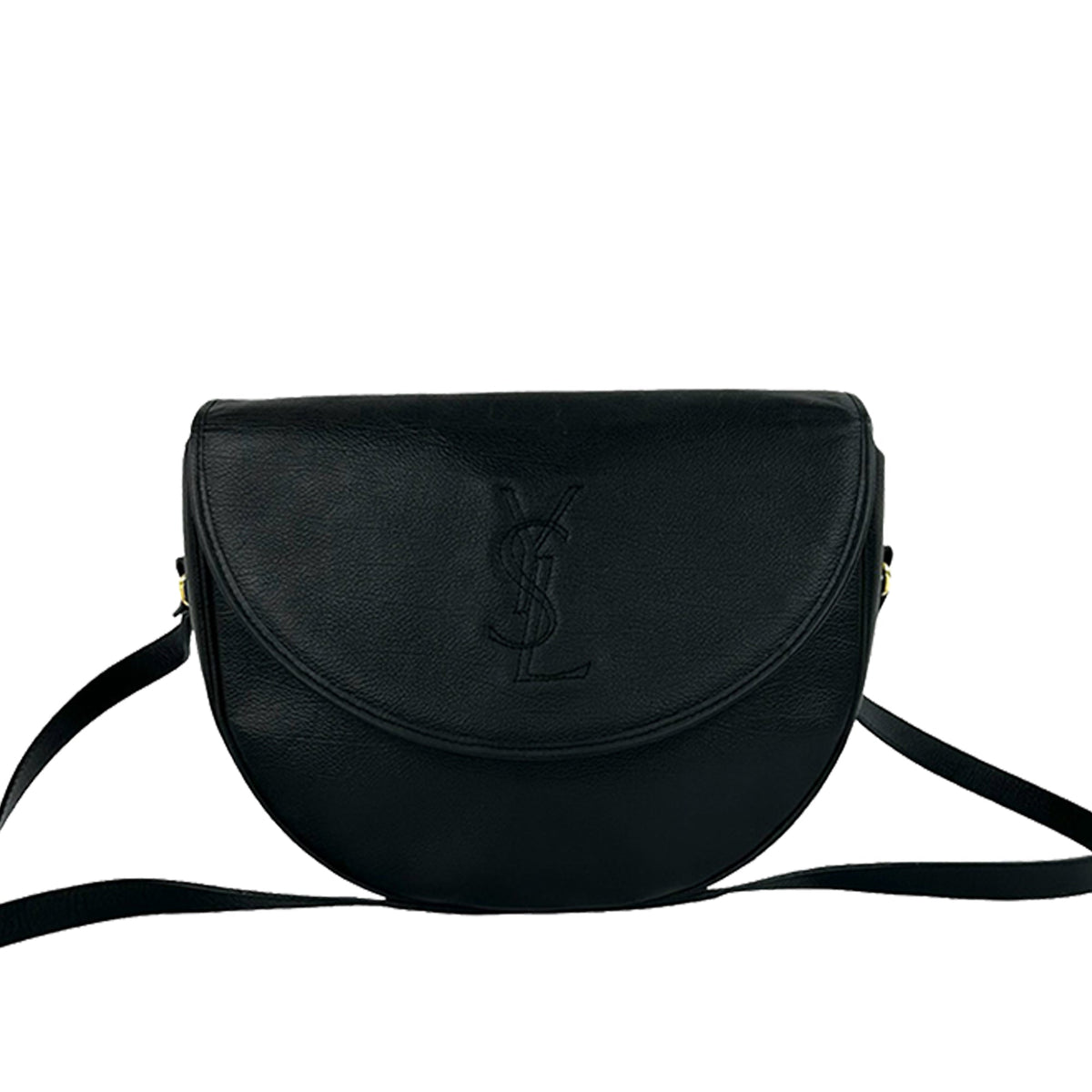 Saint Laurent Leather Stitch Monogram Crossbody