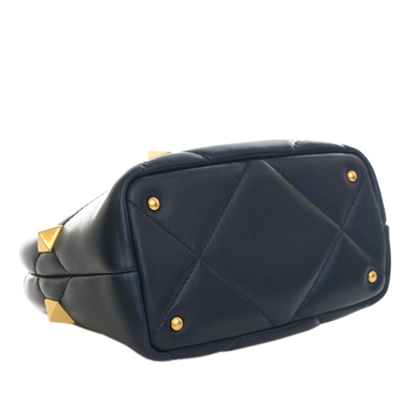 Valentino Small Nappa Roman Stud The Handle Bag