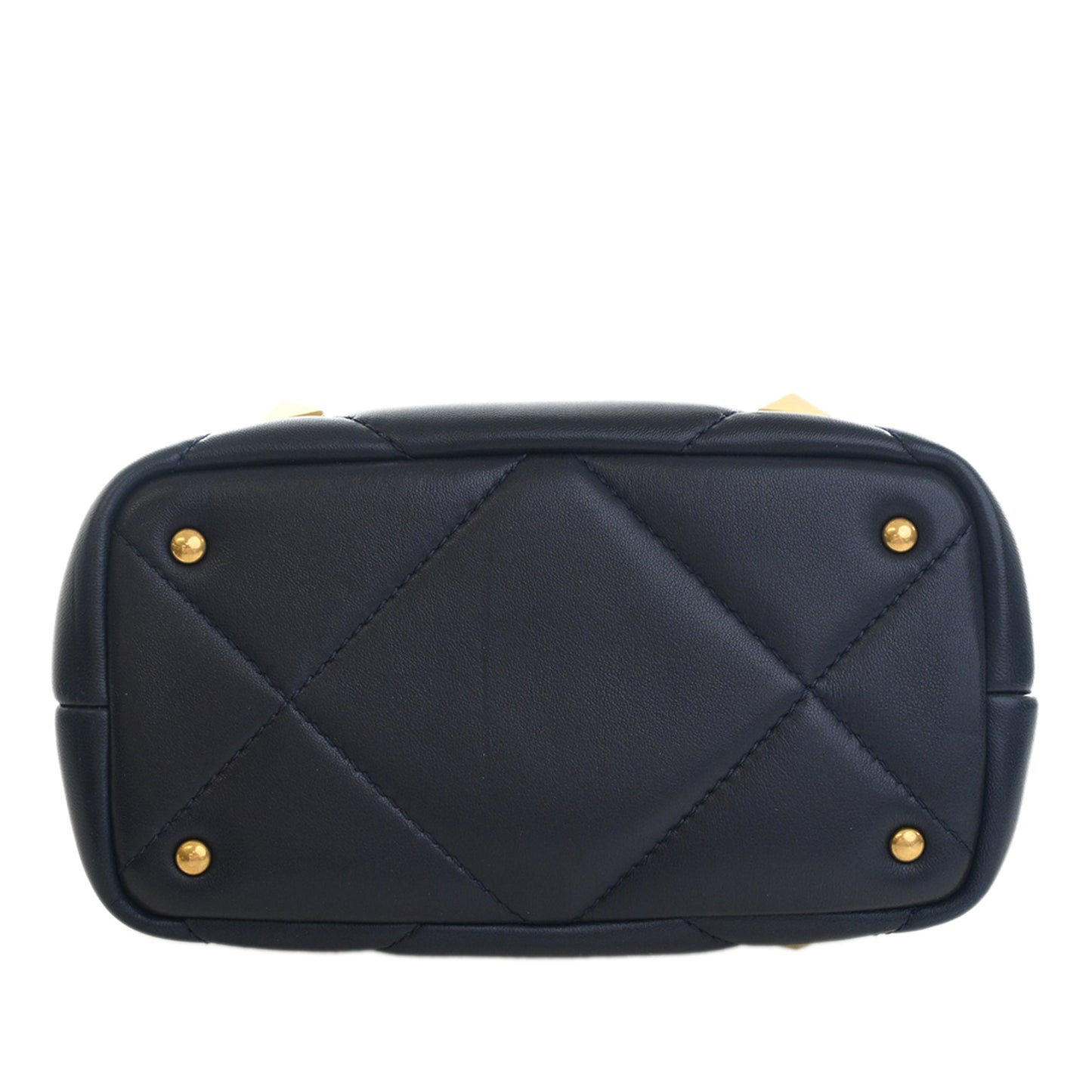 Valentino Small Nappa Roman Stud The Handle Bag