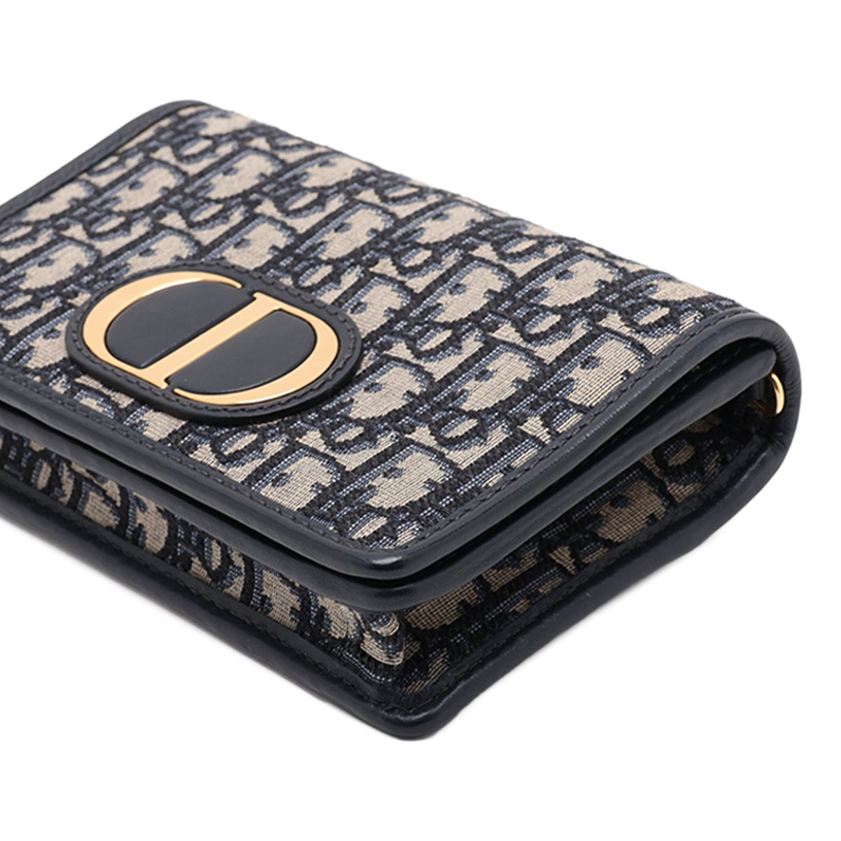 Dior Oblique 30 Montaigne 2 in 1 Pouch — Blue