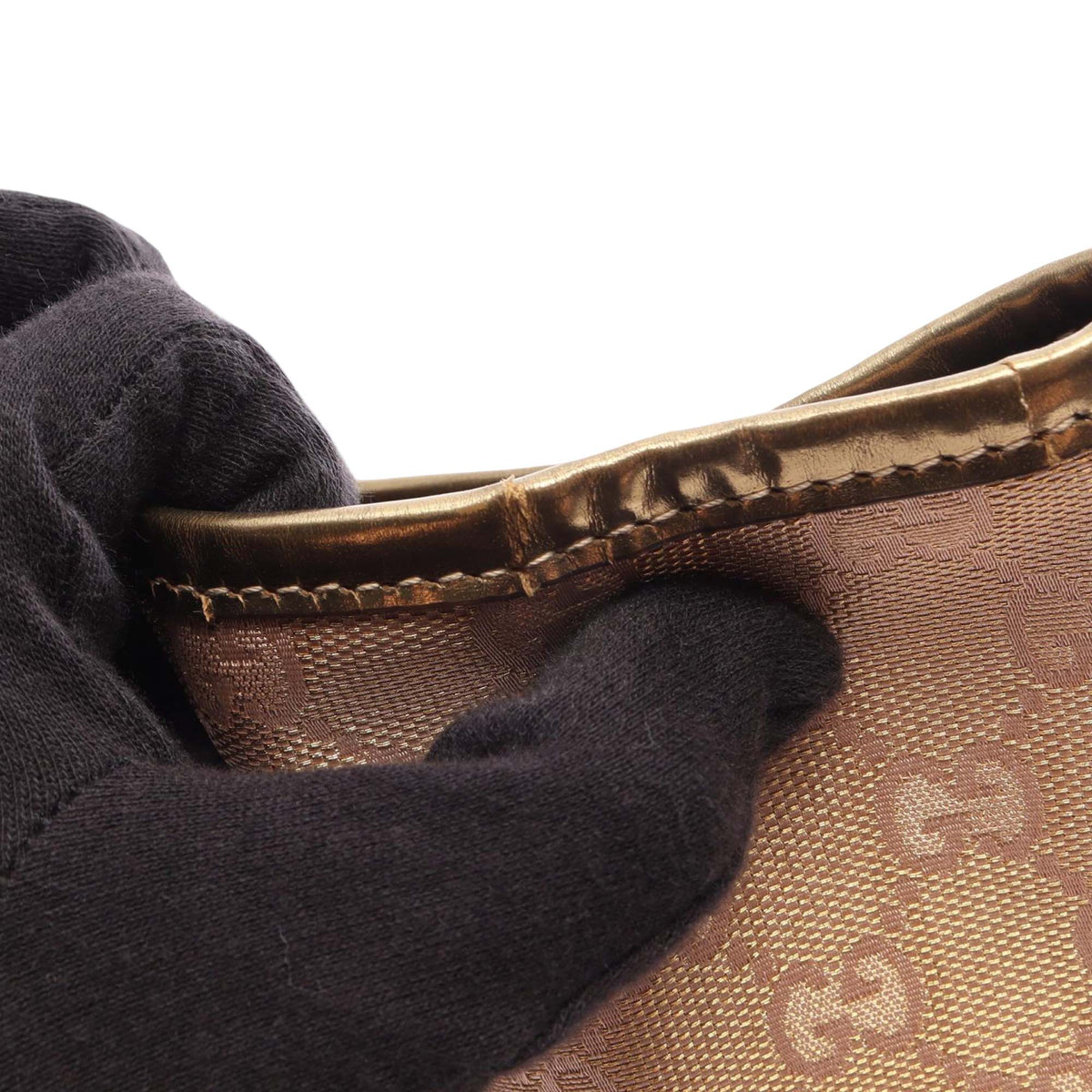 Gucci GG Canvas Web Tote