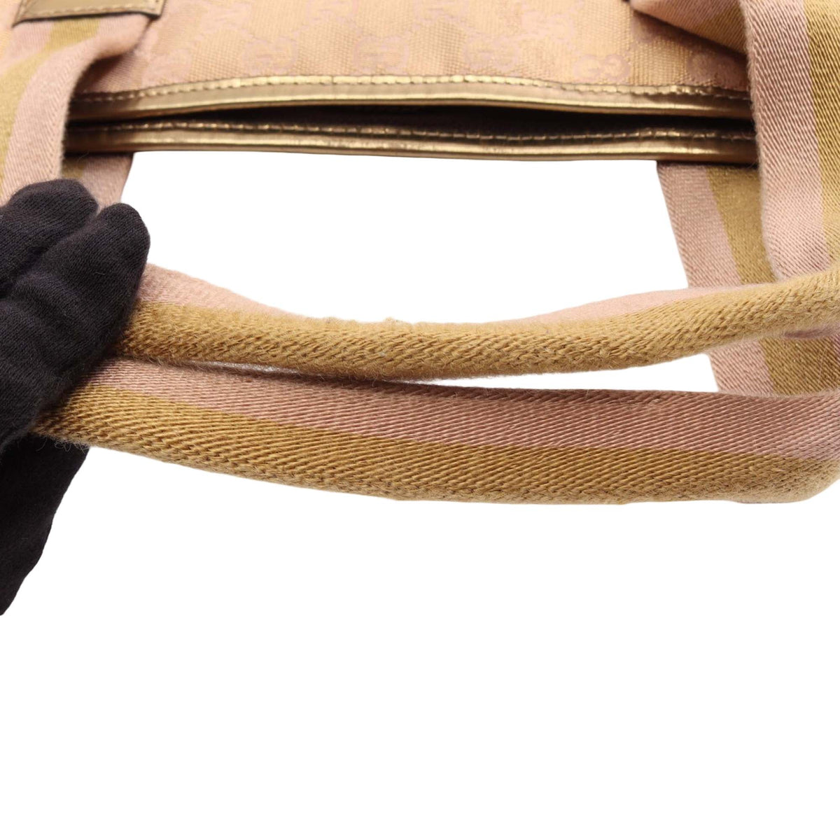 Gucci GG Canvas Web Tote