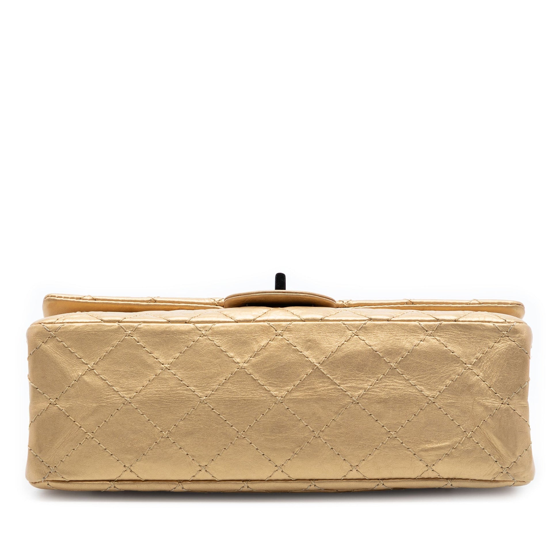 Chanel Quilted Aged Calfskin Reissue 2.55 Double Flap 225