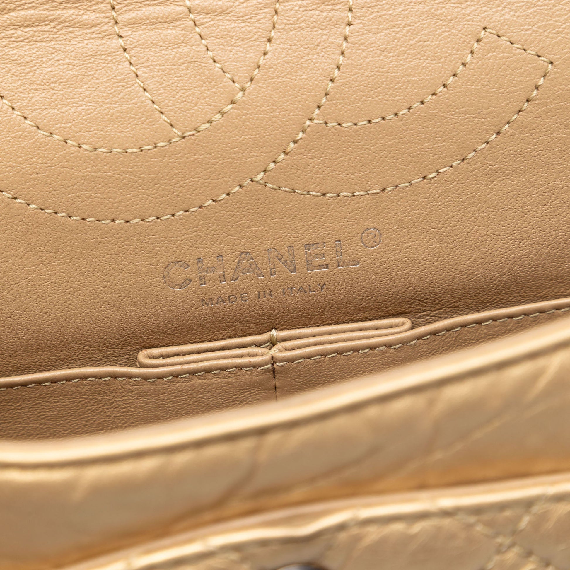 Chanel Quilted Aged Calfskin Reissue 2.55 Double Flap 225