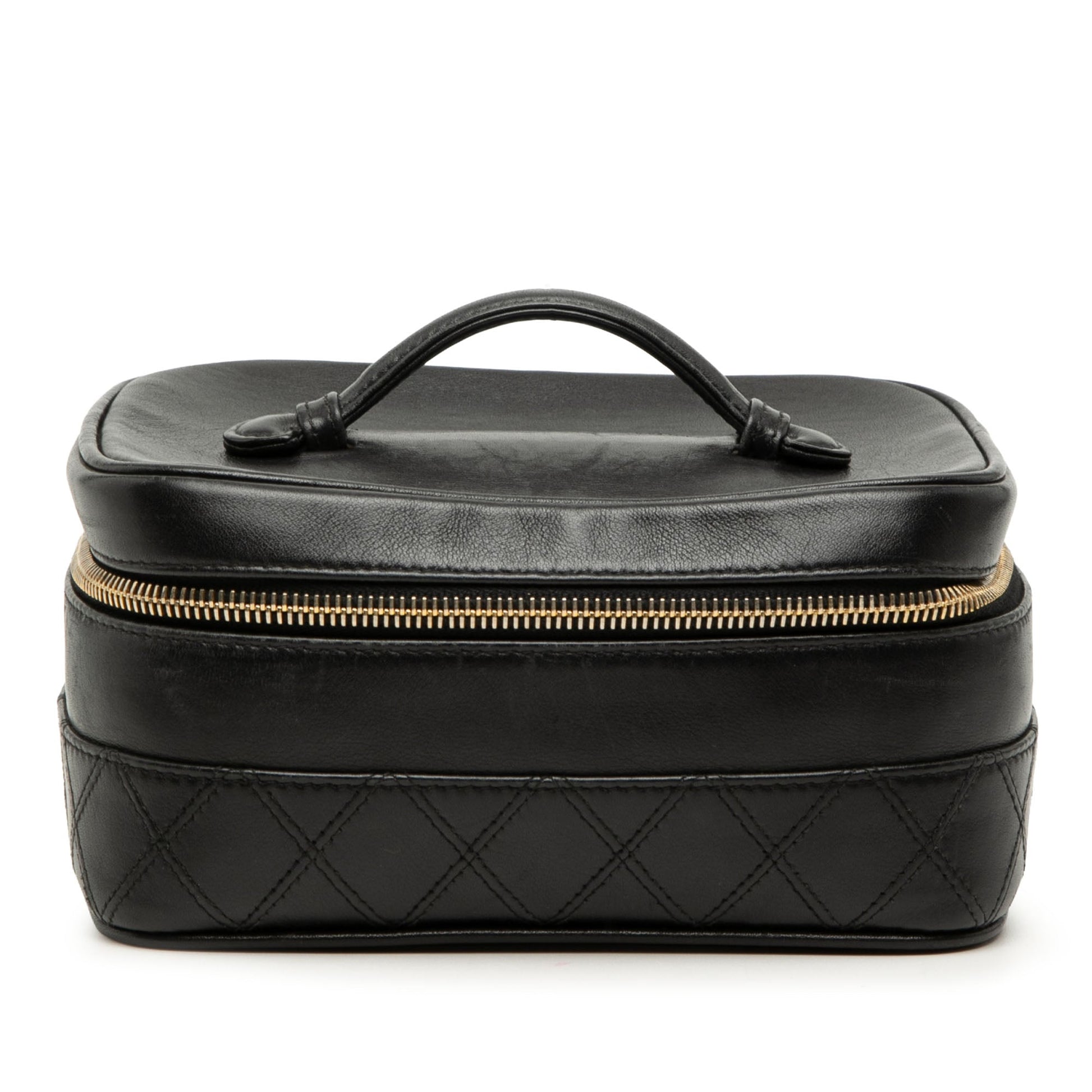 Chanel CC Quilted Lambskin Vanity Bag