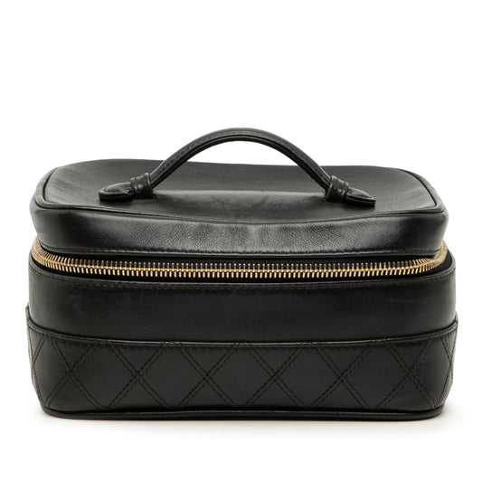 Chanel CC Quilted Lambskin Vanity Bag