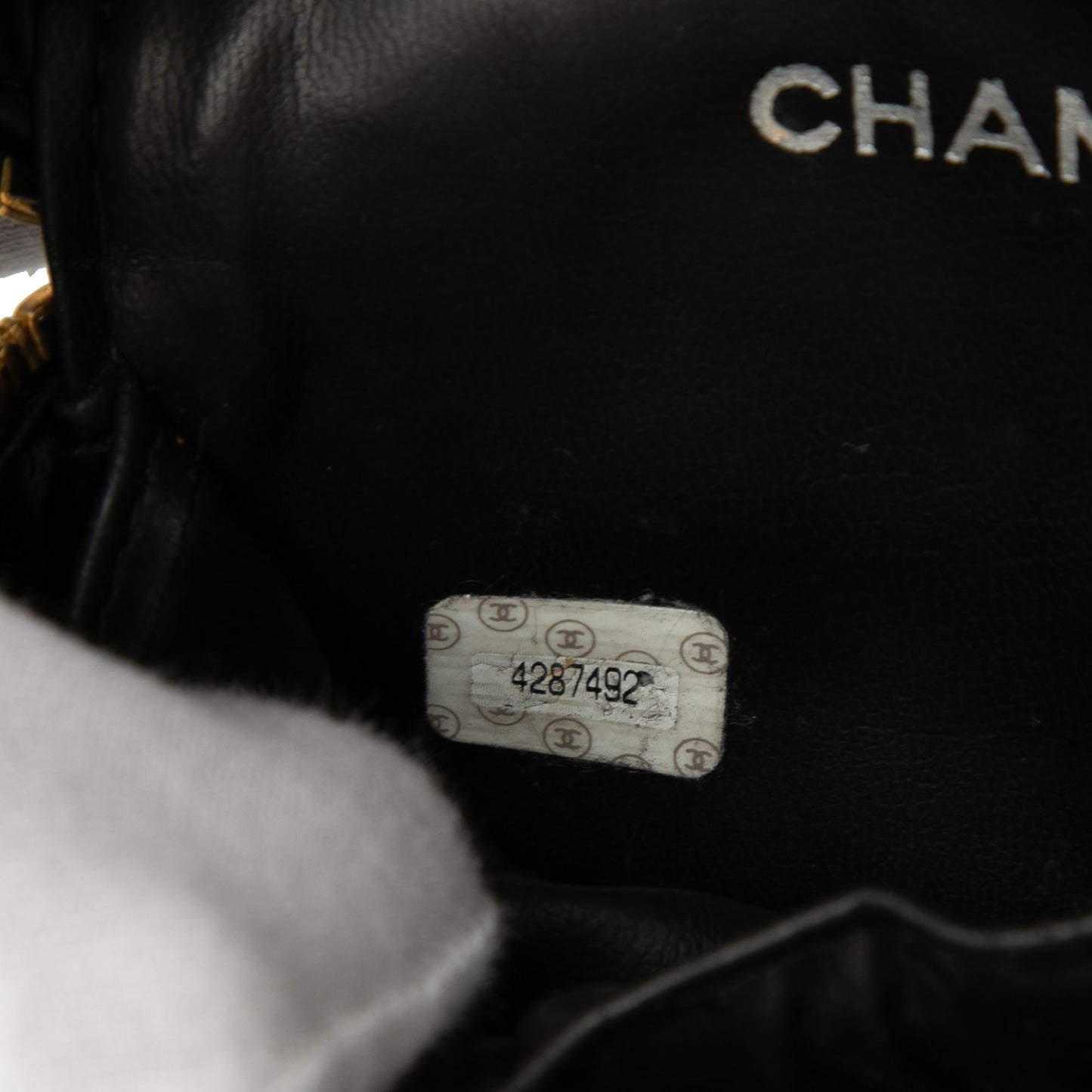 Chanel CC Quilted Lambskin Vanity Bag