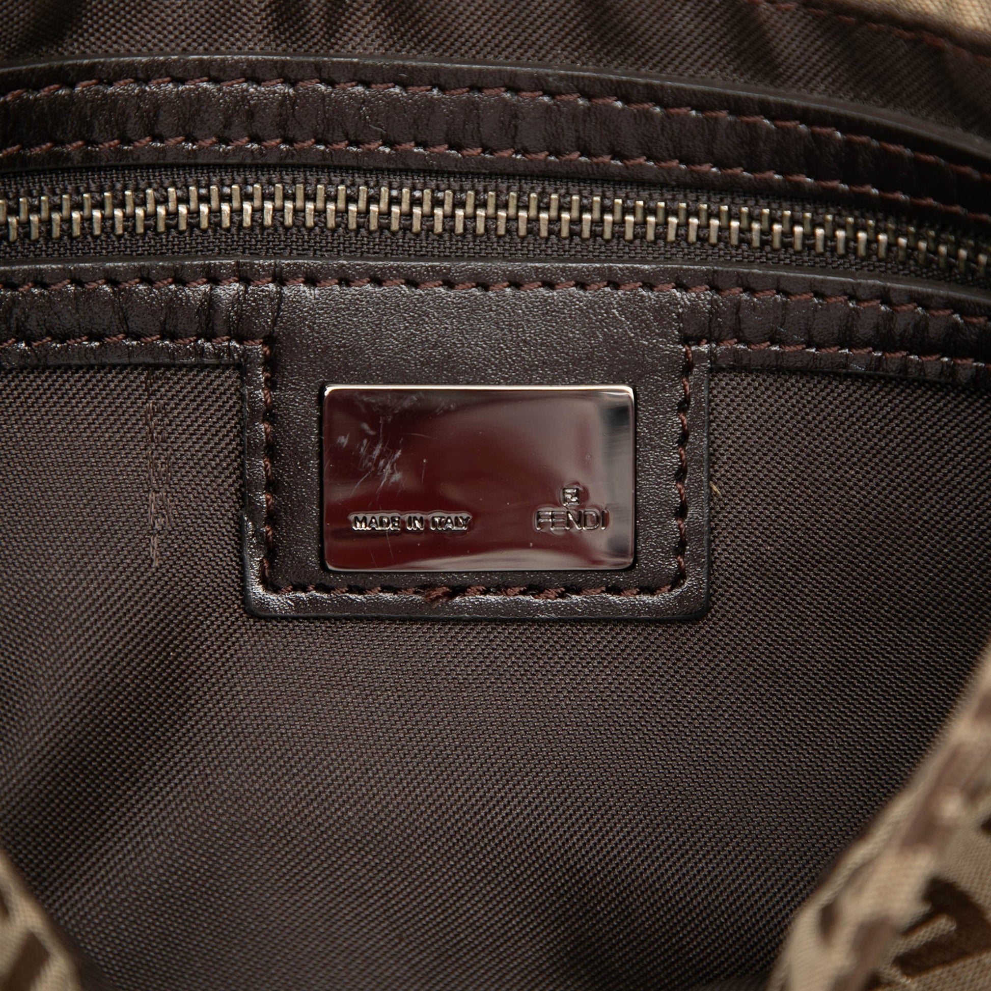 Fendi Zucchino Canvas Crossbody