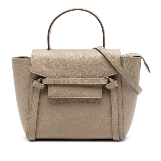 Celine Nano Grained Calfskin Belt Bag