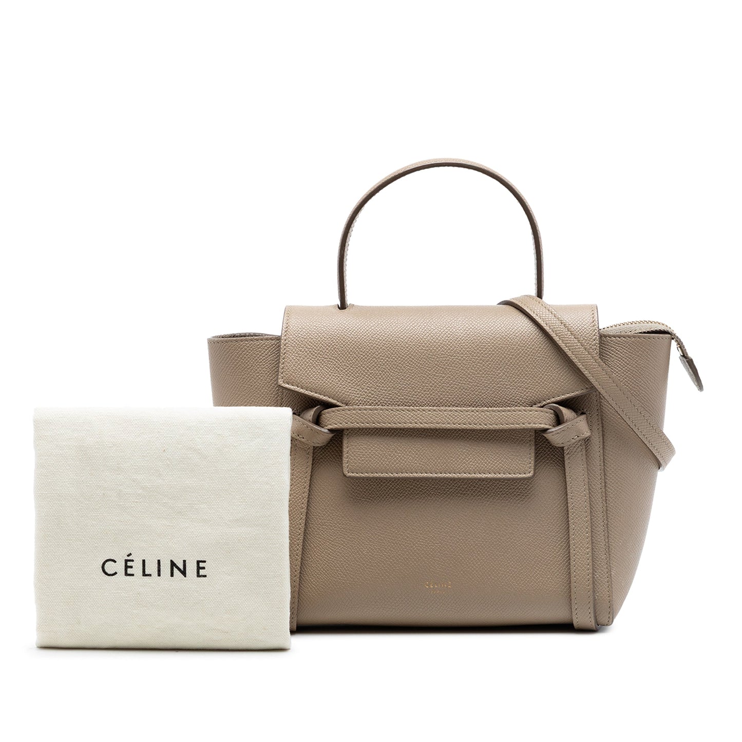 Celine Nano Grained Calfskin Belt Bag