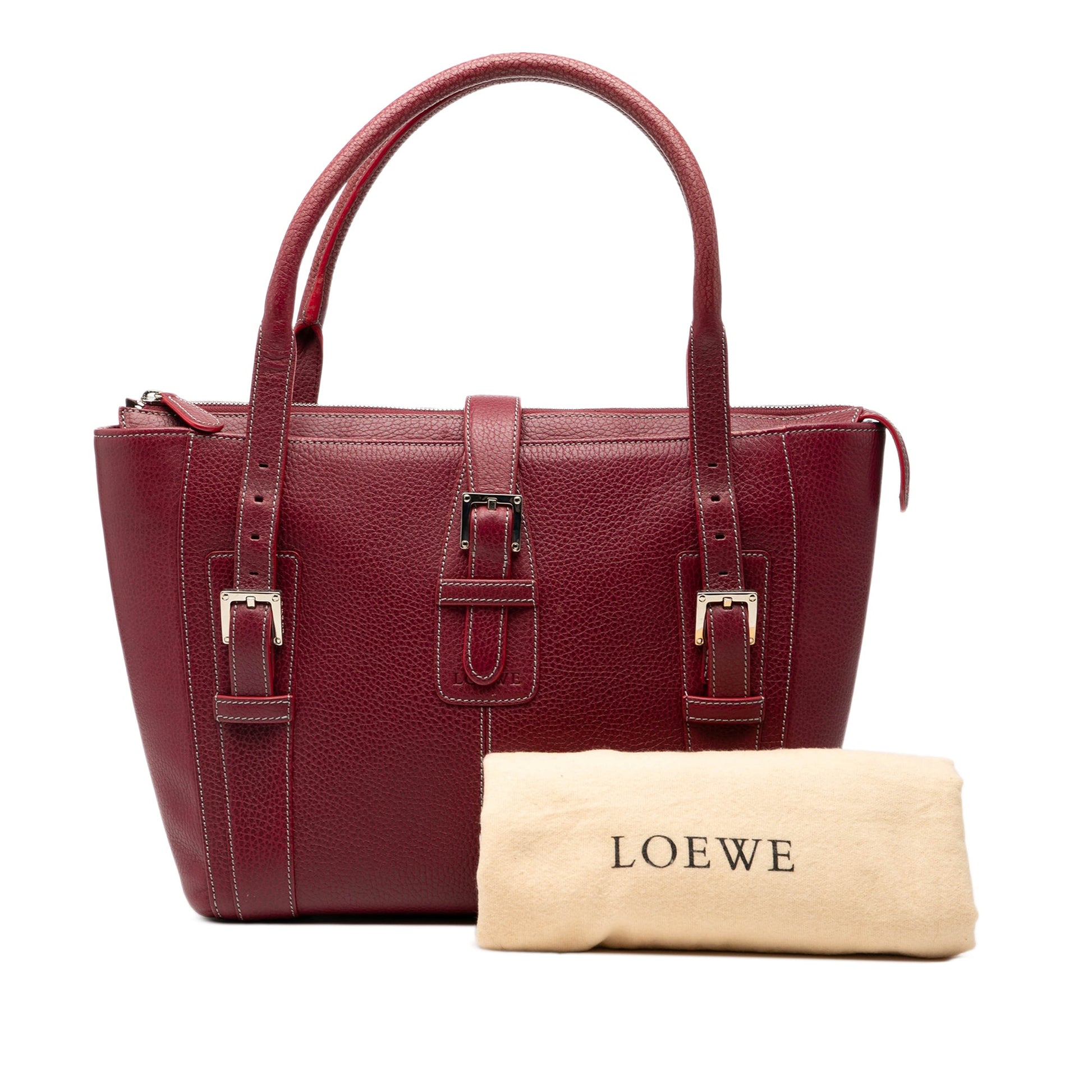 LOEWE Leather Senda Handbag