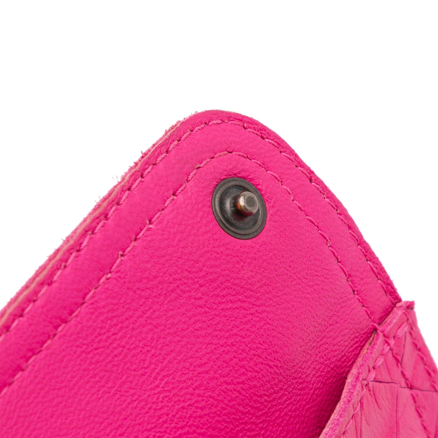 Bottega Veneta Small Calfskin Intrecciomirage Embossed Butterfly Chain Crossbody