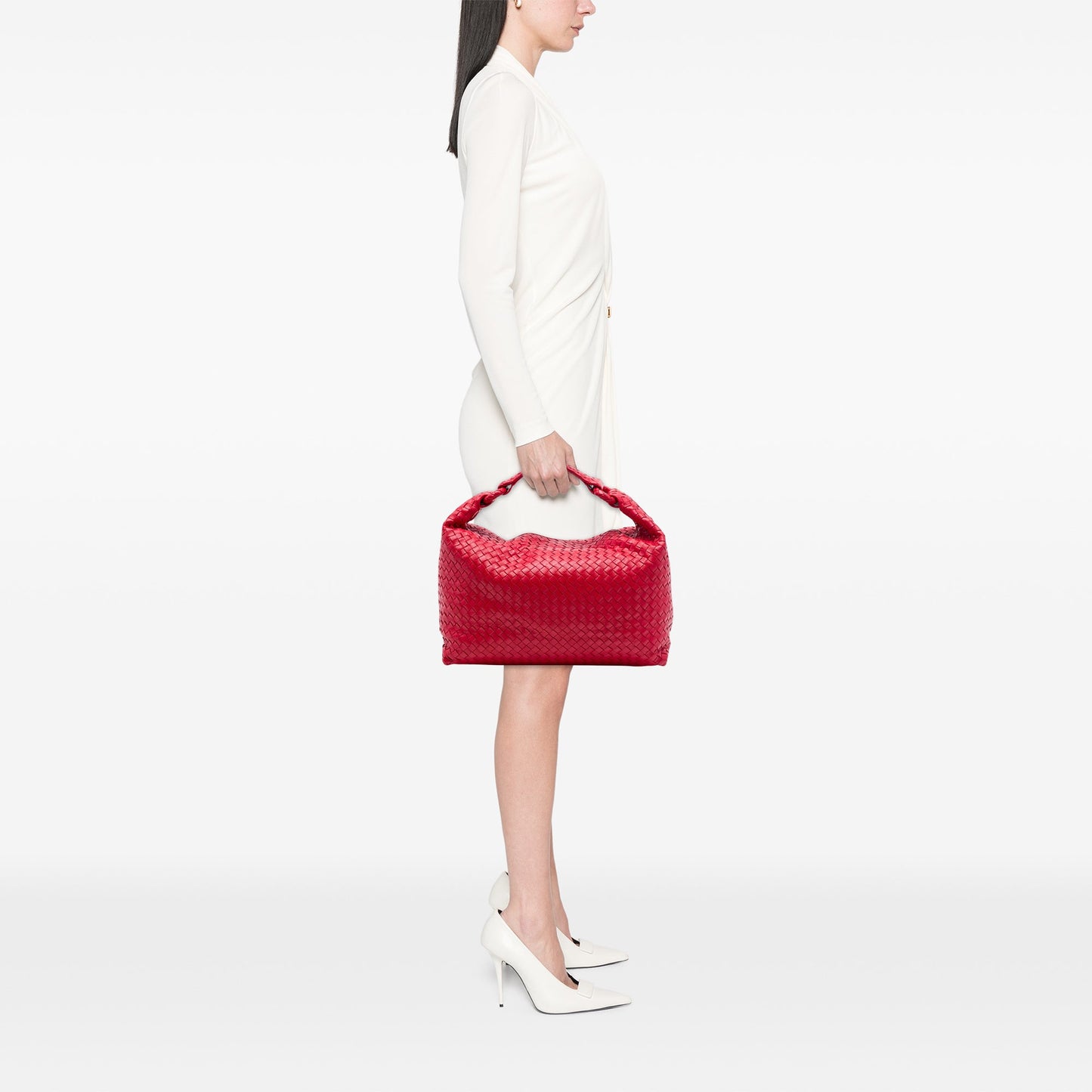 Bottega Veneta Nappa Intrecciato Shoulder Bag