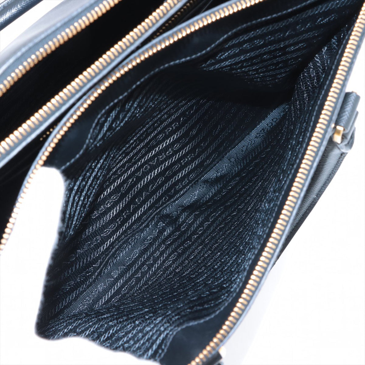Prada Medium Saffiano Lux Galleria Double Zip Tote
