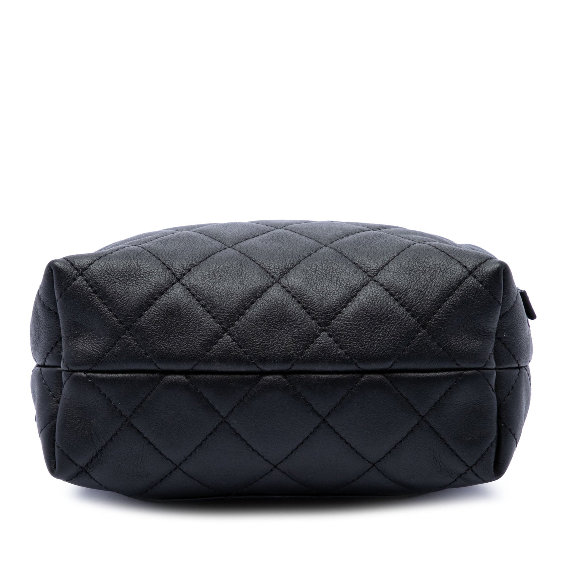 Chanel Mini CC Quilted Lambskin Bowling Bag