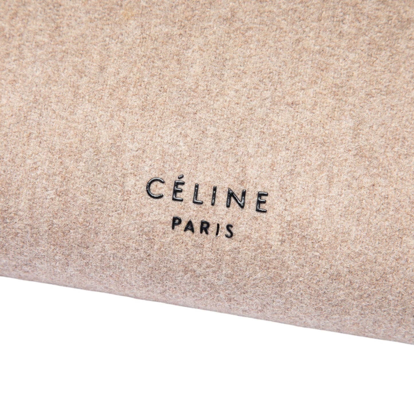 Celine Mini Felt and Calfskin Belt Satchel