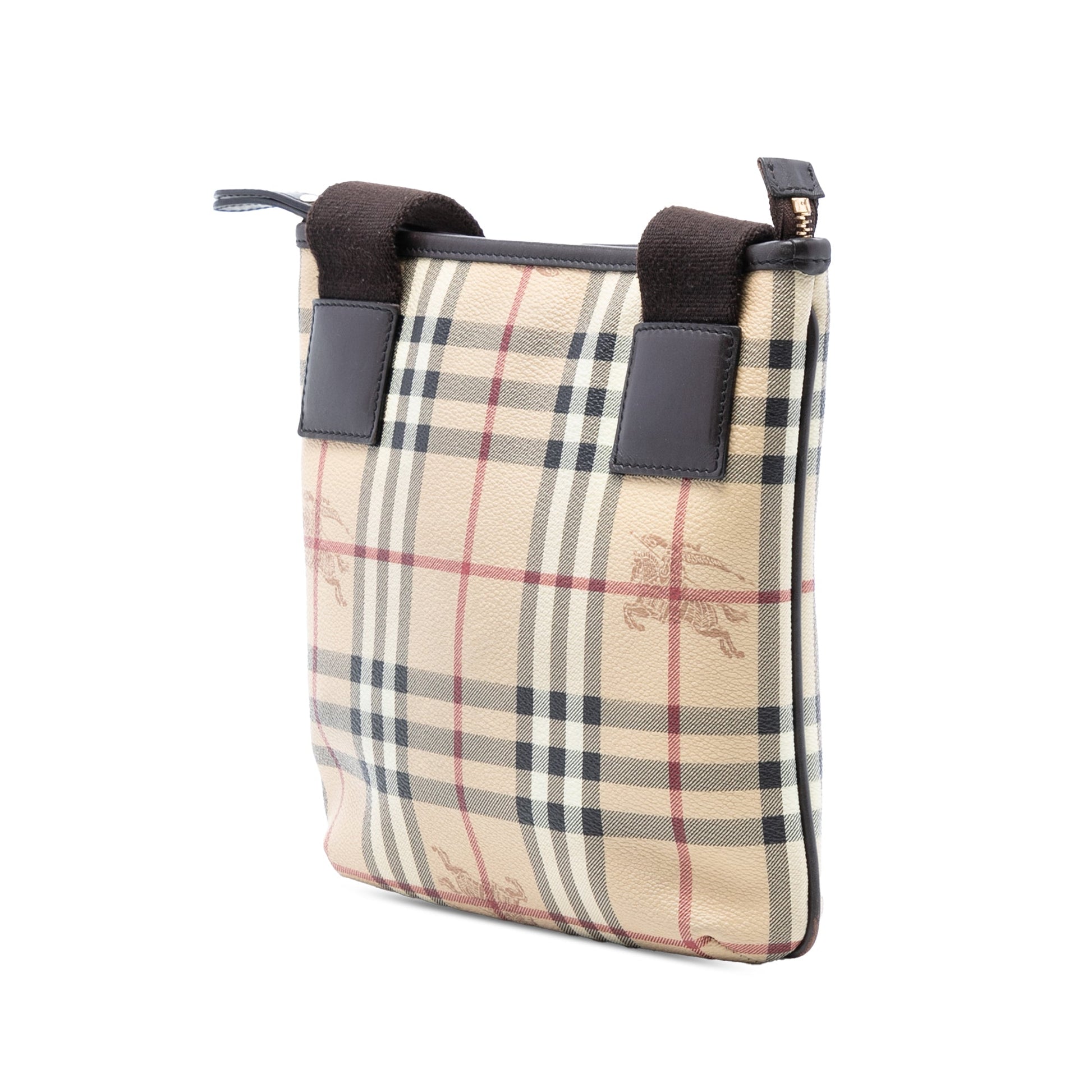 Burberry Haymarket Check Coated Canvas Crossbody