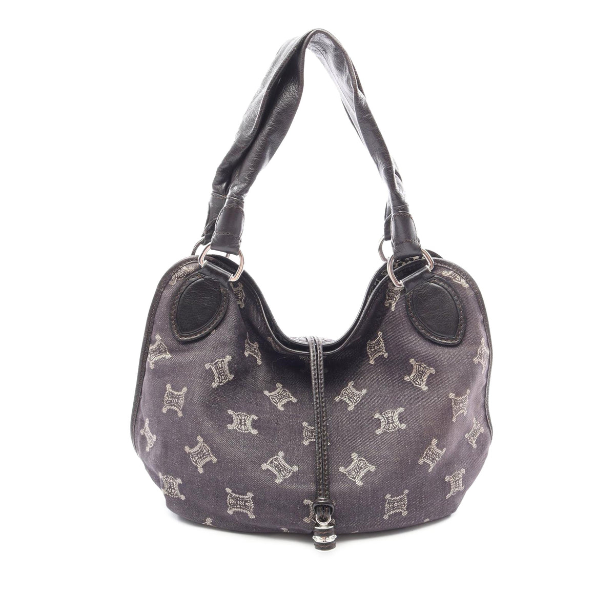 Celine Macadam Denim Bittersweet Hobo Bag