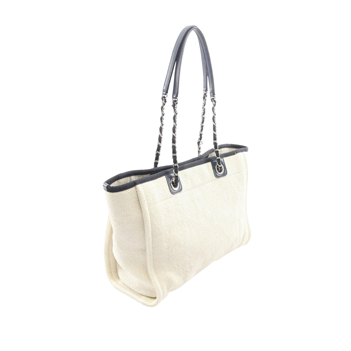 Chanel Small Canvas Deauville Tote