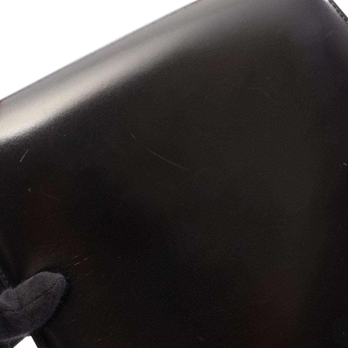 Celine Calf Leather Handbag — Black