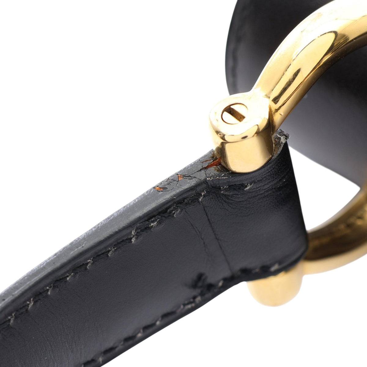 Celine Calf Leather Handbag — Black