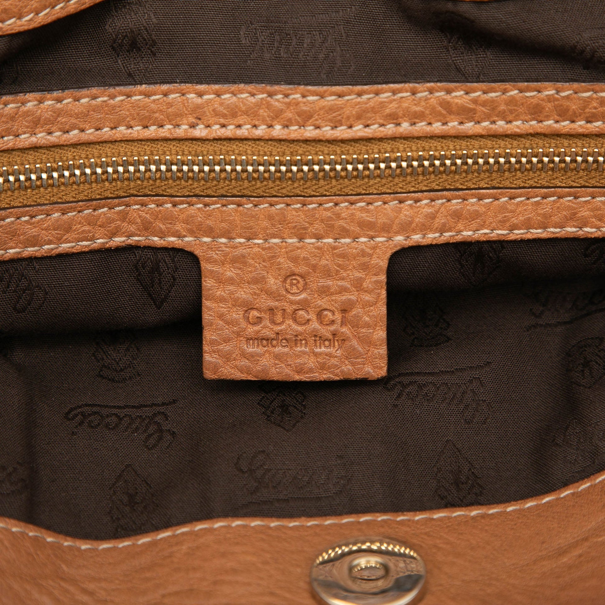 Gucci Medium GG Canvas GG Charm Tote
