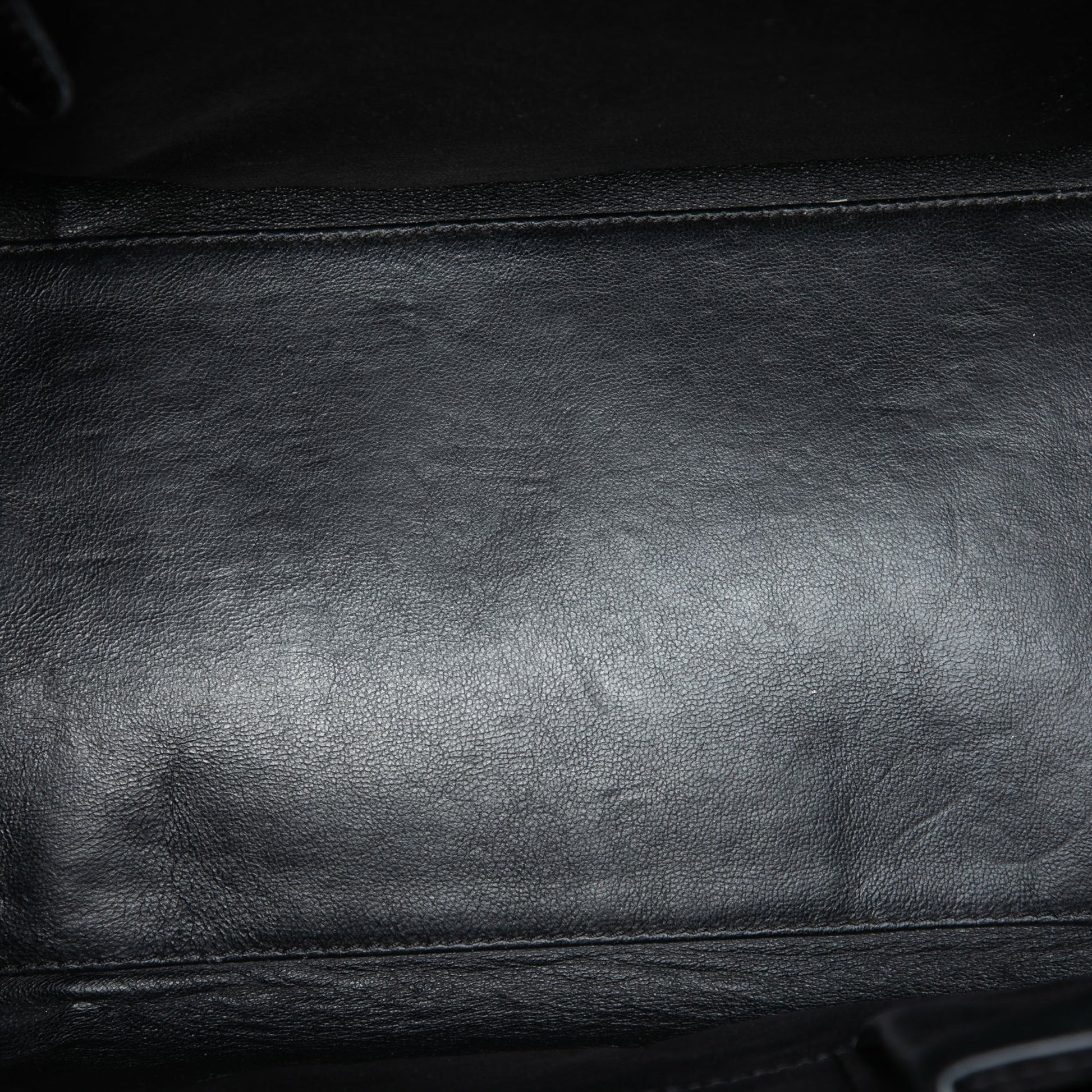 Celine Mini Tricolor Leather Luggage Tote