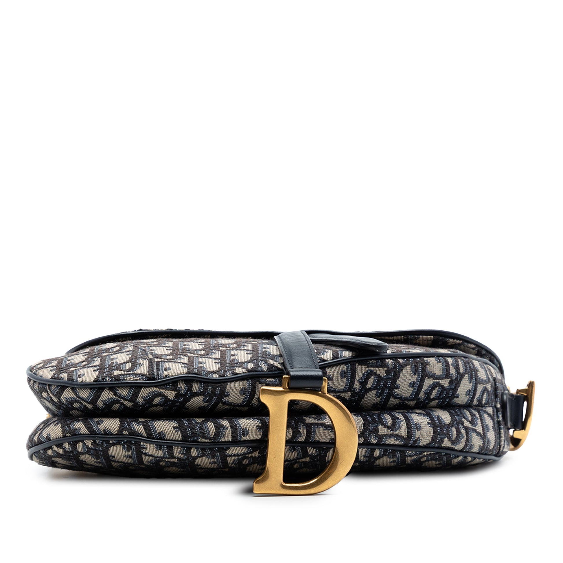 Dior Oblique Canvas Saddle Bag