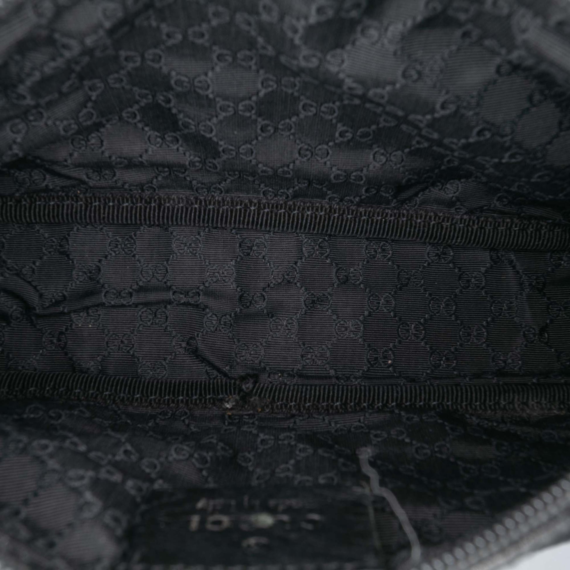 Gucci Denim Web Shoulder Bag