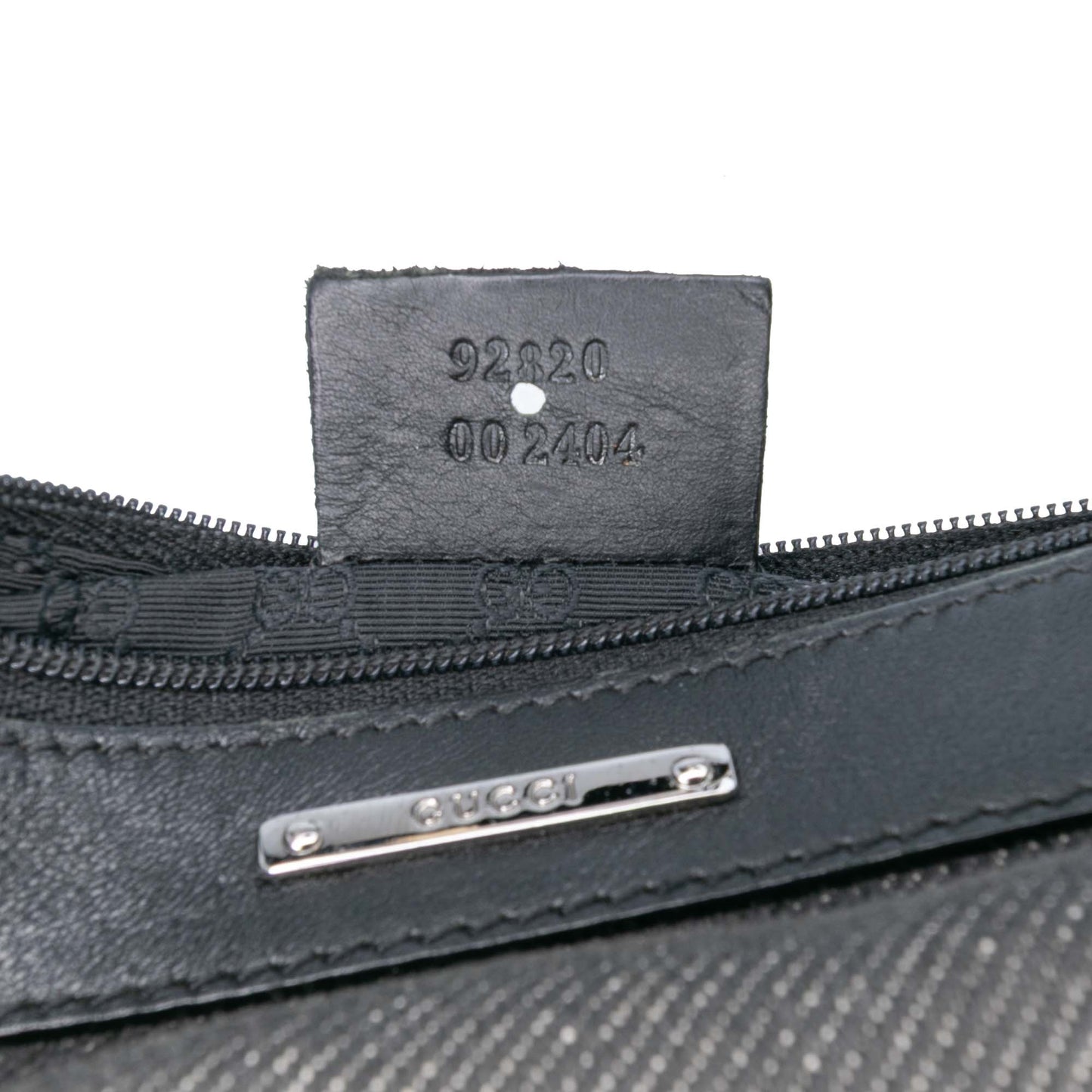 Gucci Denim Web Shoulder Bag