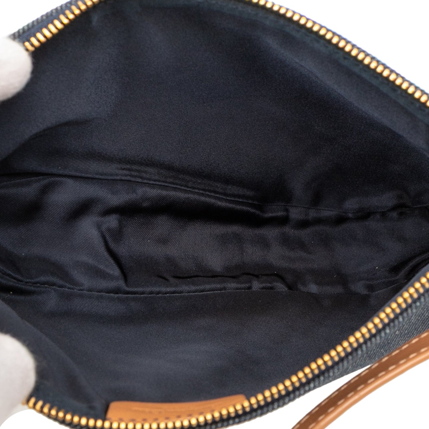 Dior Mini Denim Saddle Pochette