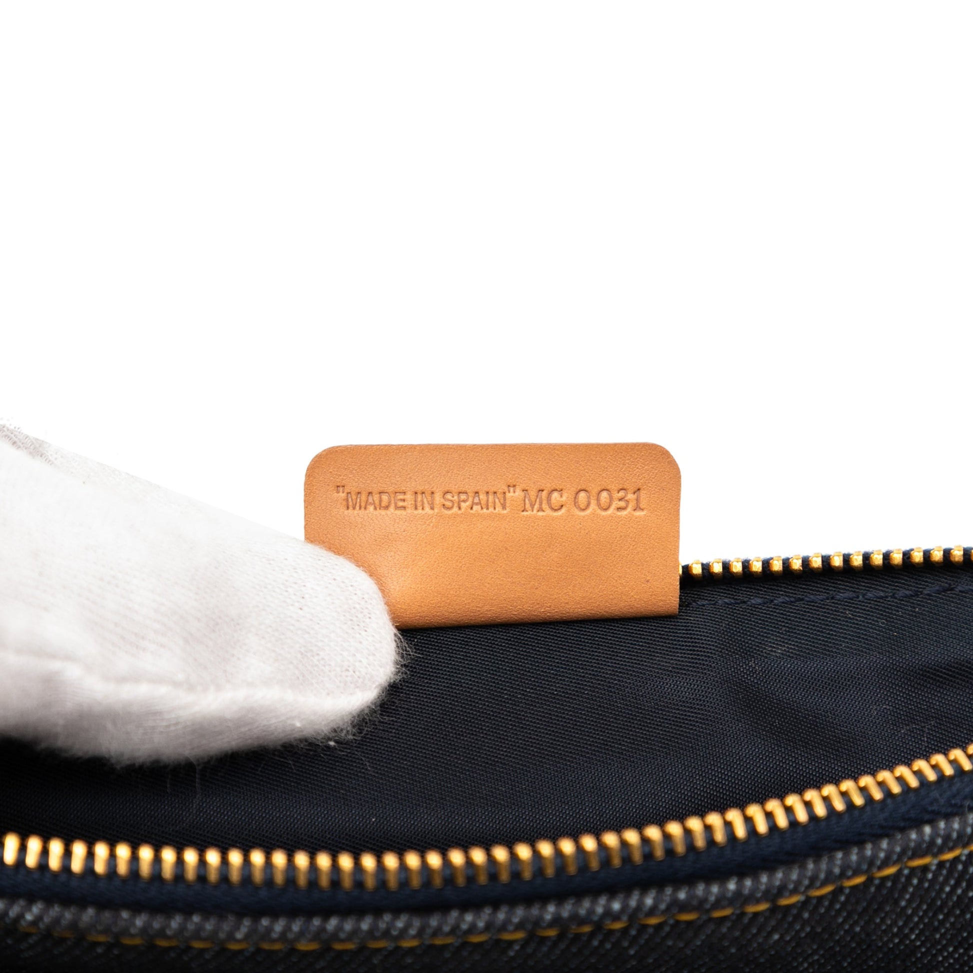 Dior Mini Denim Saddle Pochette