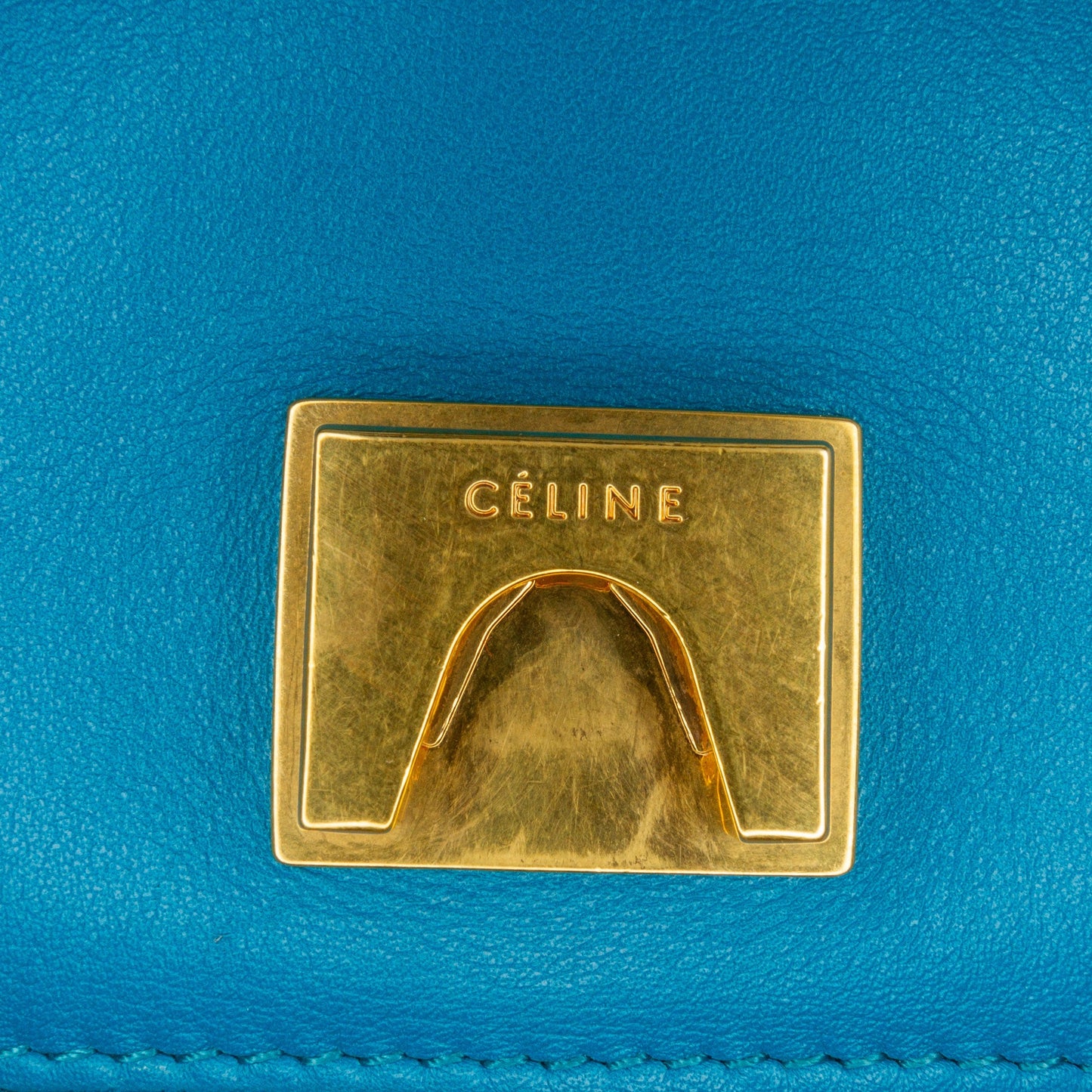 Celine Leather Frame Shoulder Bag