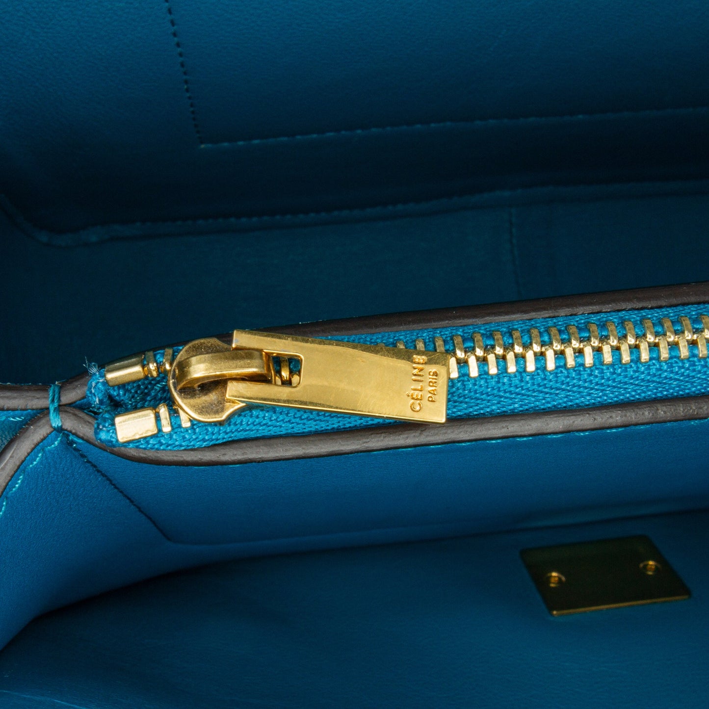 Celine Leather Frame Shoulder Bag