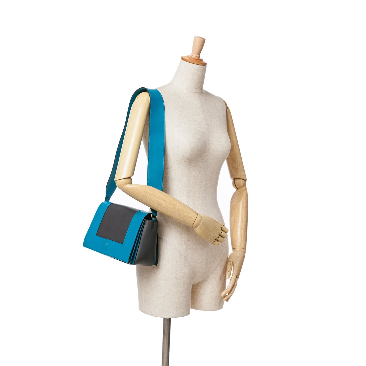 Celine Leather Frame Shoulder Bag