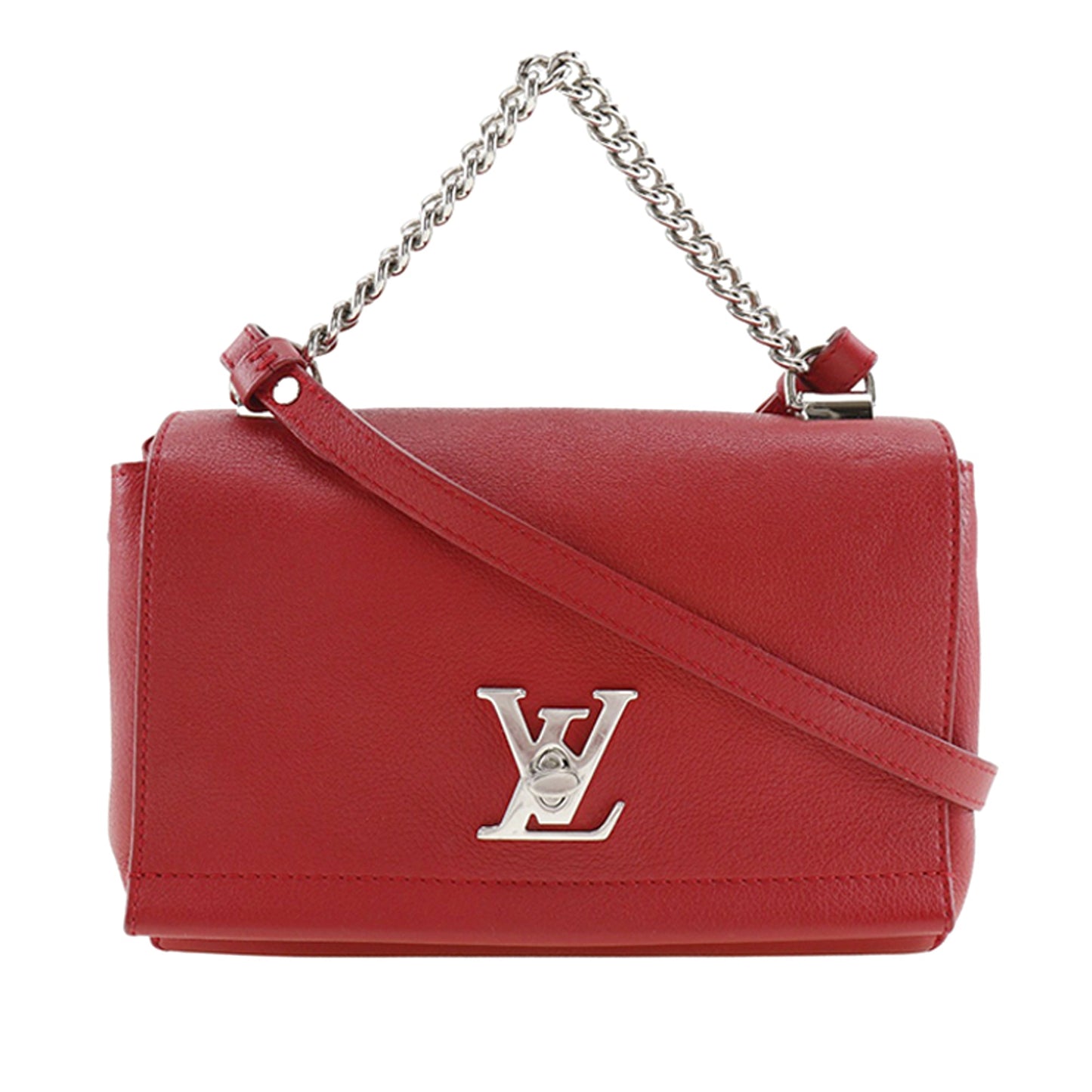 Louis Vuitton Leather Lockme II BB