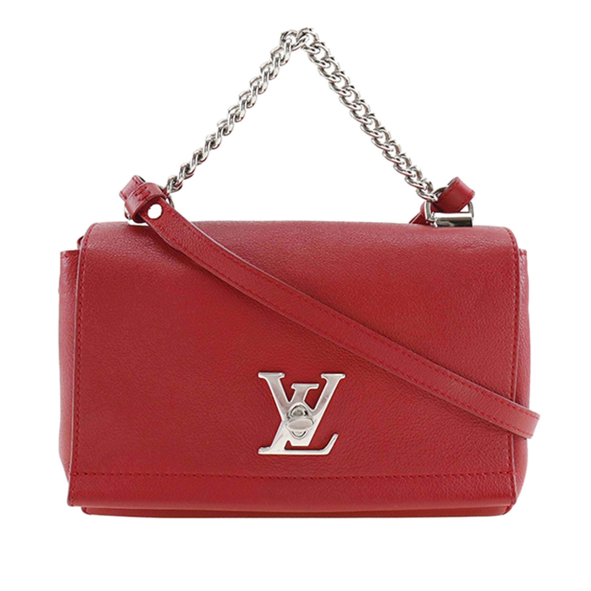 Louis Vuitton Leather Lockme II BB