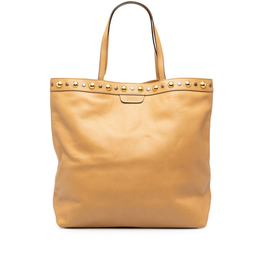 Gucci Calfskin Babouska Tote — Brown