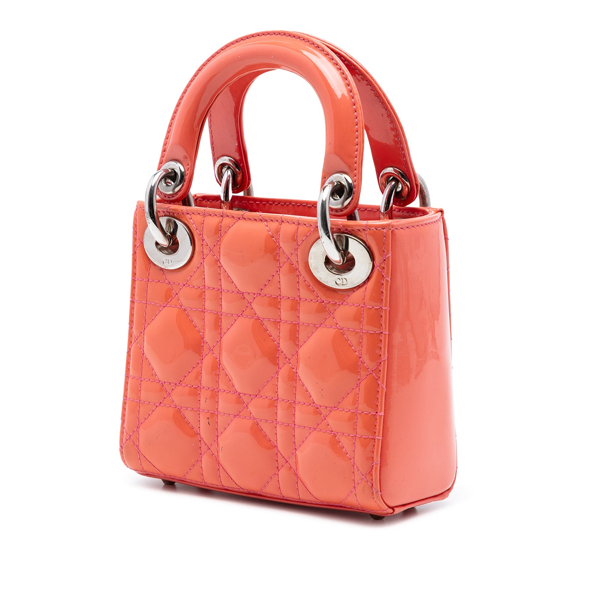 Dior Micro Patent Cannage Lady Dior
