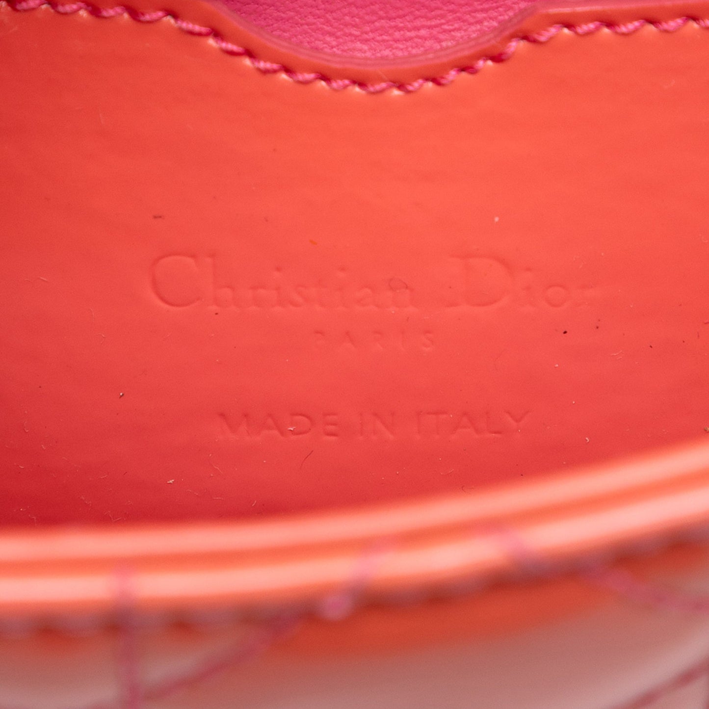 Dior Micro Patent Cannage Lady Dior