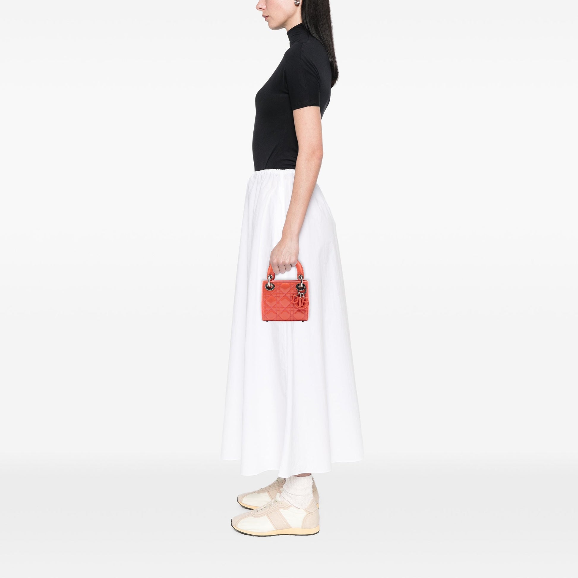 Dior Micro Patent Cannage Lady Dior