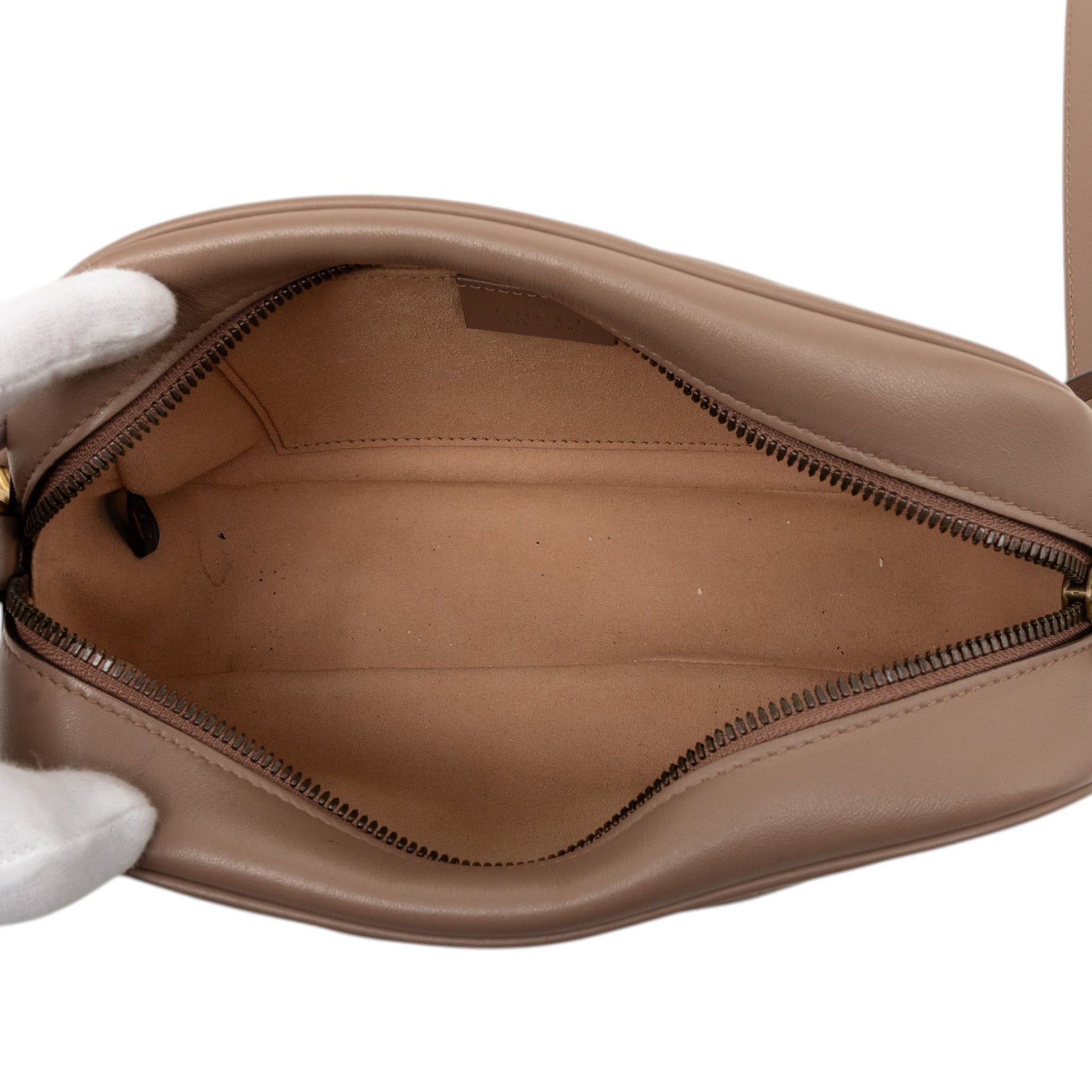 Gucci Small GG Marmont Matelasse Leather Crossbody