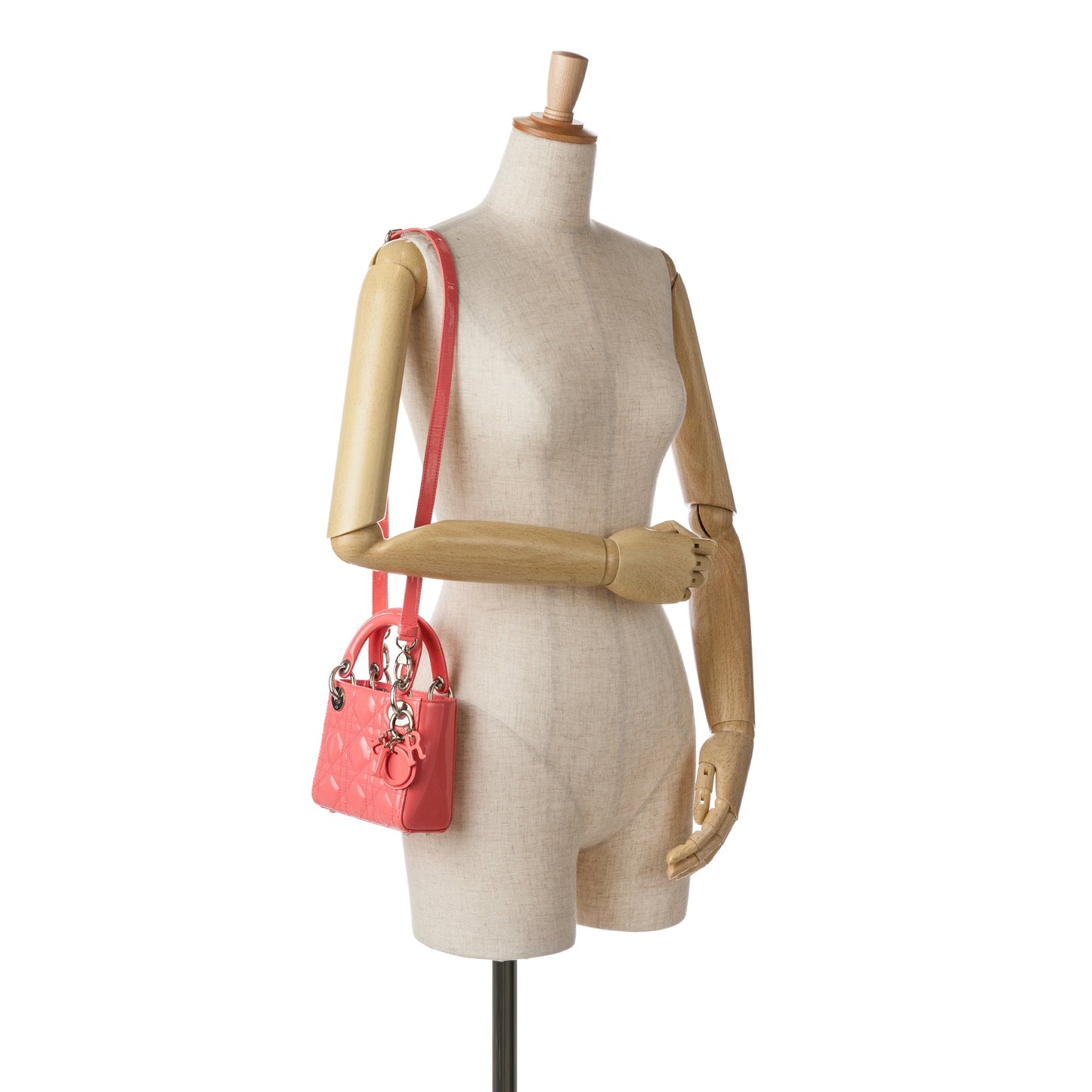 Dior Micro Patent Cannage Lady Dior