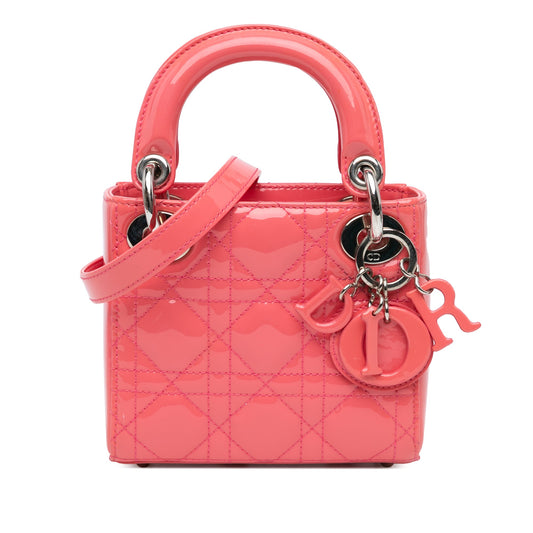 Dior Micro Patent Cannage Lady Dior