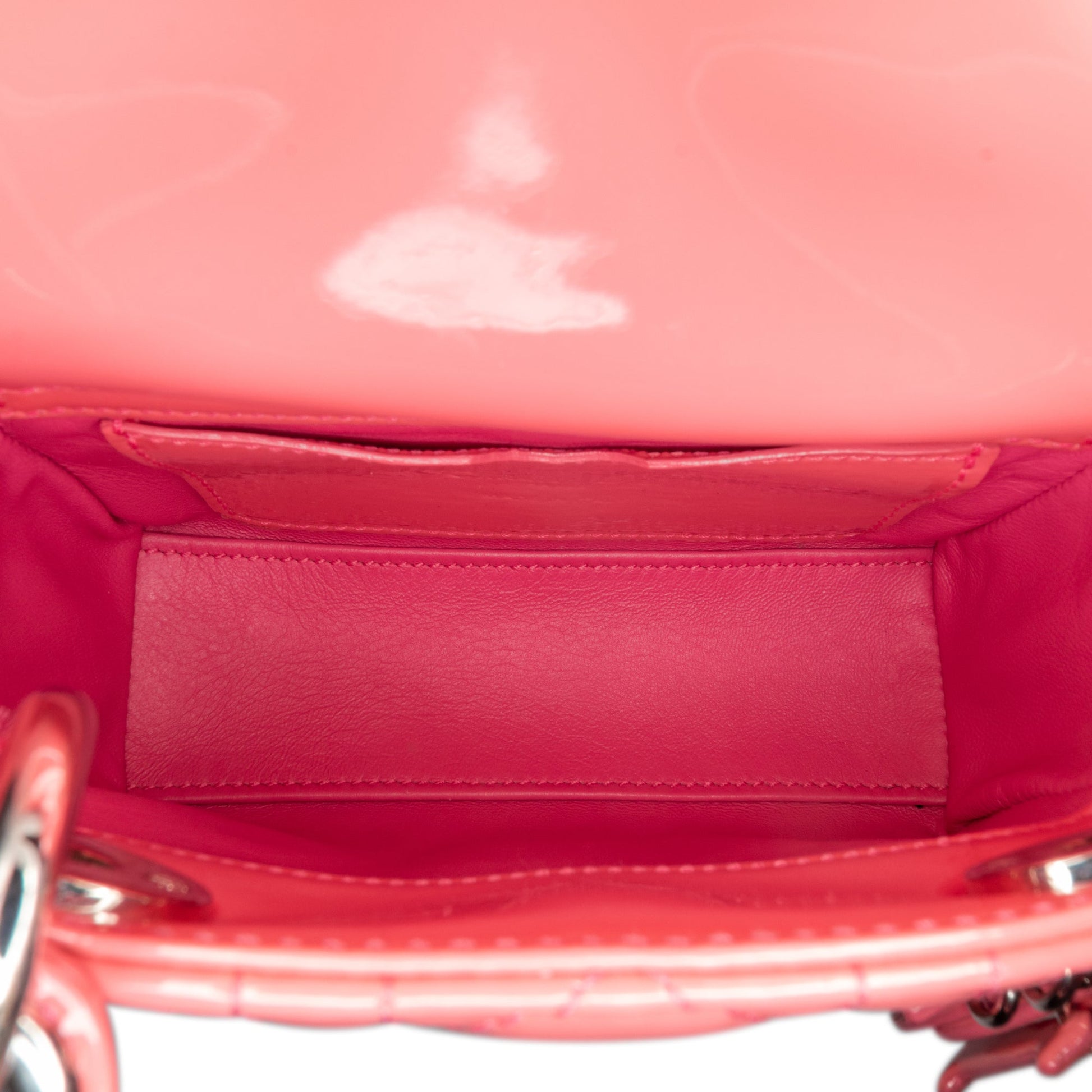 Dior Micro Patent Cannage Lady Dior