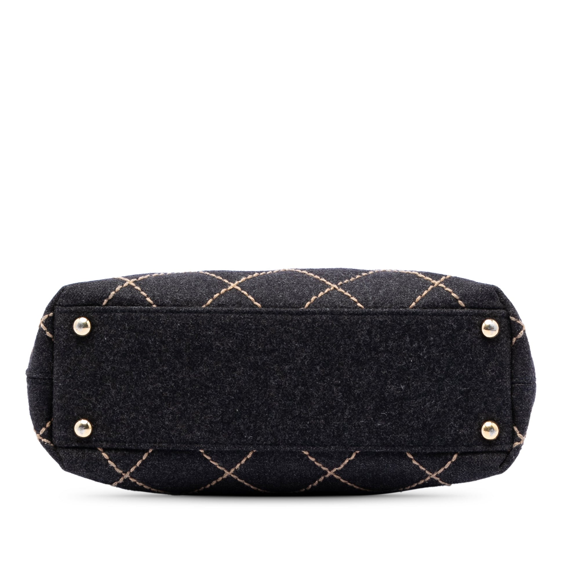 Chanel CC Wool Wild Stitch Tote