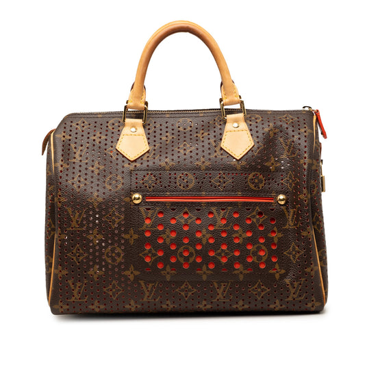 Louis Vuitton Monogram Perforated Speedy 30