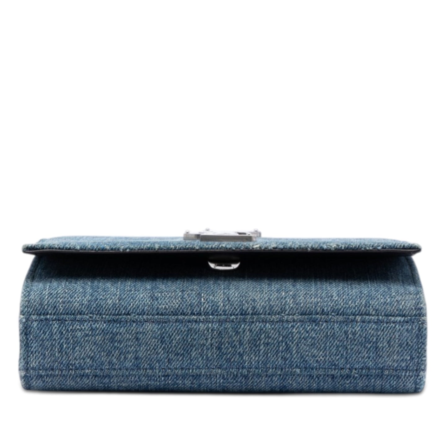 Saint Laurent Small Denim Monogram Kate Crossbody