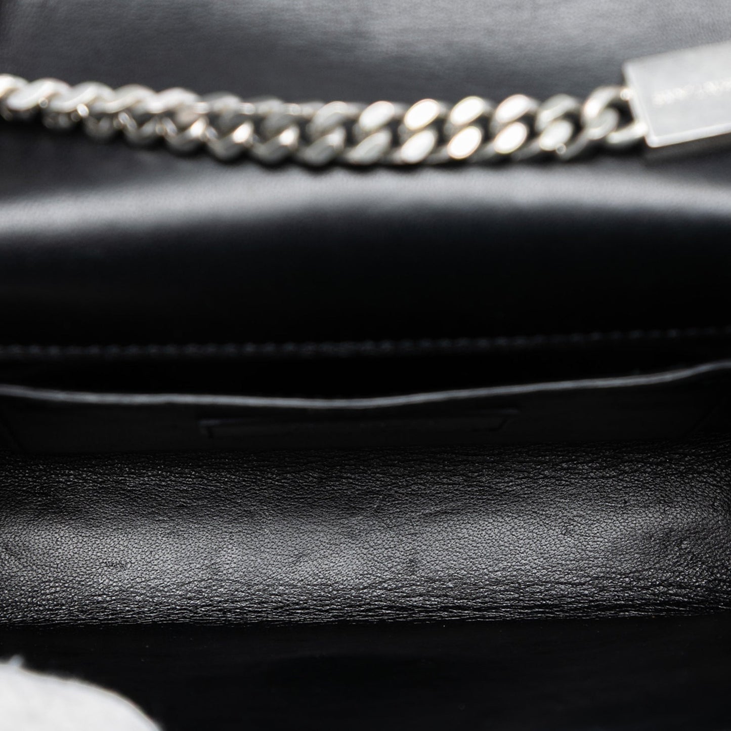 Saint Laurent Small Denim Monogram Kate Crossbody