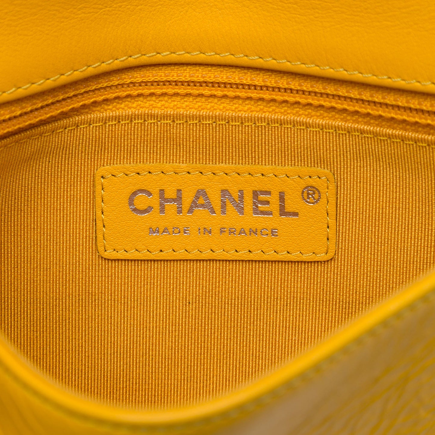 Chanel Crumpled Calfskin Bi Quilted Vintage Full Flap